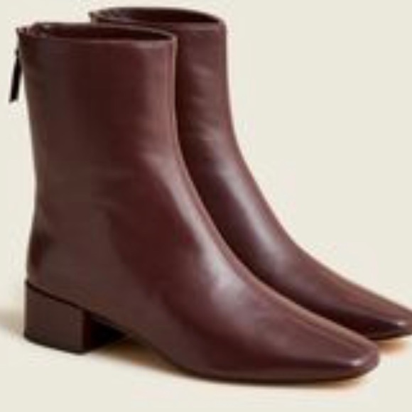 J. Crew Shoes - J Crew ROXIE CENTER-SEAM ANKLE BOOTS IN LEATHER